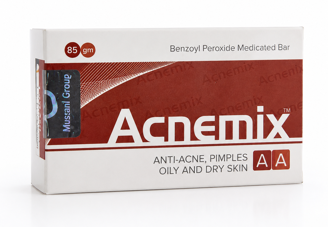 Acnemix Benzoyl Peroxide Medicated Bar - 85 g product