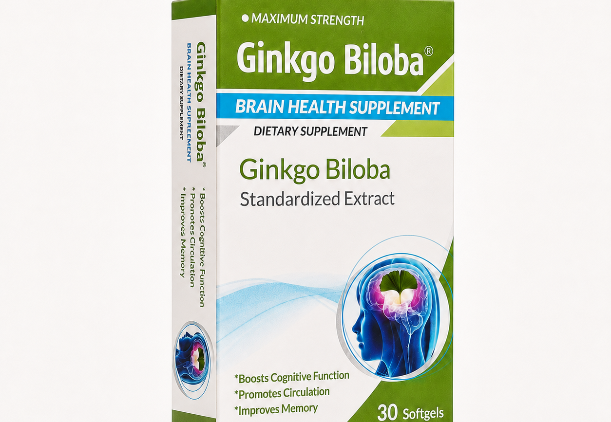 Ginkgo Biloba Standardized Extract - 30 Softgels product