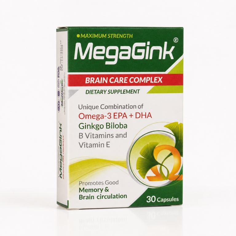 MegaGink Brain Care Complex - 30 Capsules product