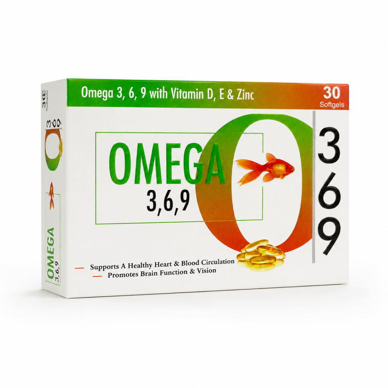 Omega 3, 6, 9 with Vitamins D, E & Zinc - 30 Softgels product
