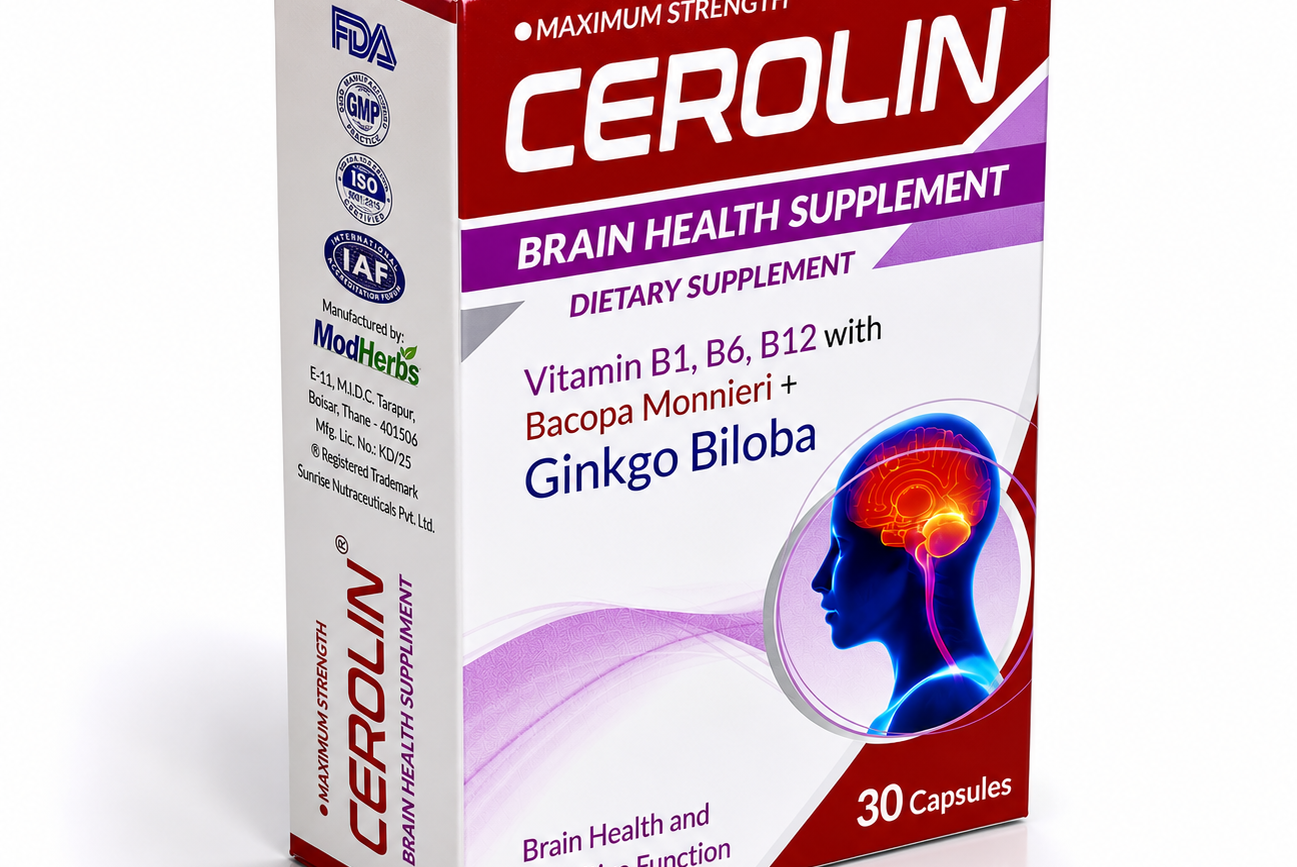 Cerolin Brain Health Supplement - 30 Capsules product