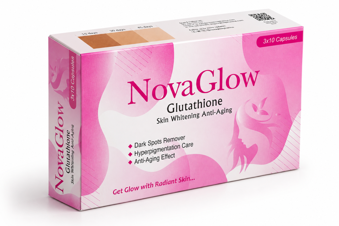 NovaGlow Glutathione - 30 Capsules product