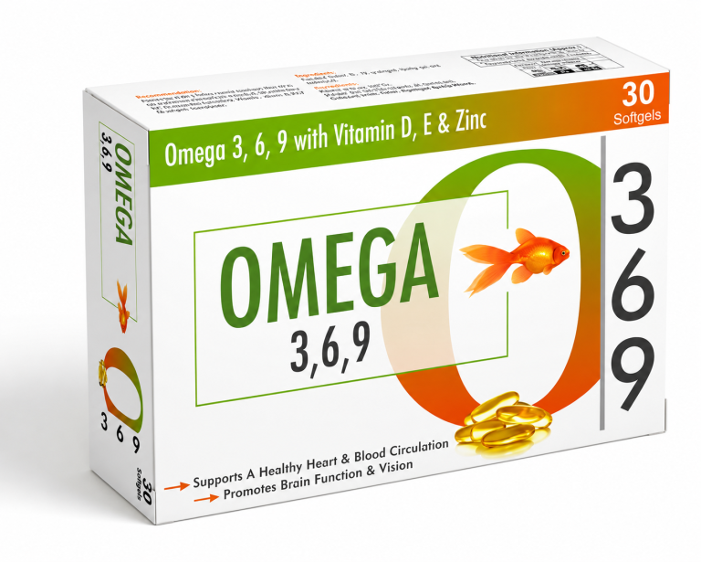 Omega 3, 6, 9 with Vitamins D, E & Zinc - 30 Softgels product