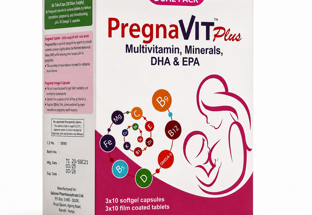 PregnaVit Plus Dual Pack - 30 Tablets + 30 Softgels product