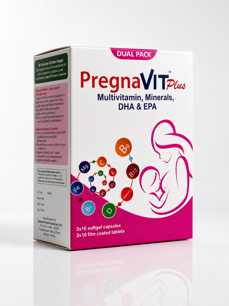 PregnaVit Plus Dual Pack - 30 Tablets + 30 Softgels product